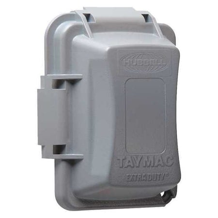 1 -Gang Horizontal or Vertical Weatherproof Cover, Polycarbonate MPN:MM420G