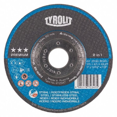 Grinding Wheel, T27, 6