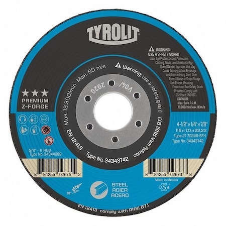 Grind Wheel, T27, 9