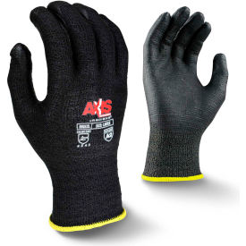 Radians® RWG532L Axis™ Cut Resistant Nitrile Gloves Touchscreen Finger Blk XL 1 Pair RWG532XL - Pkg Qty 12