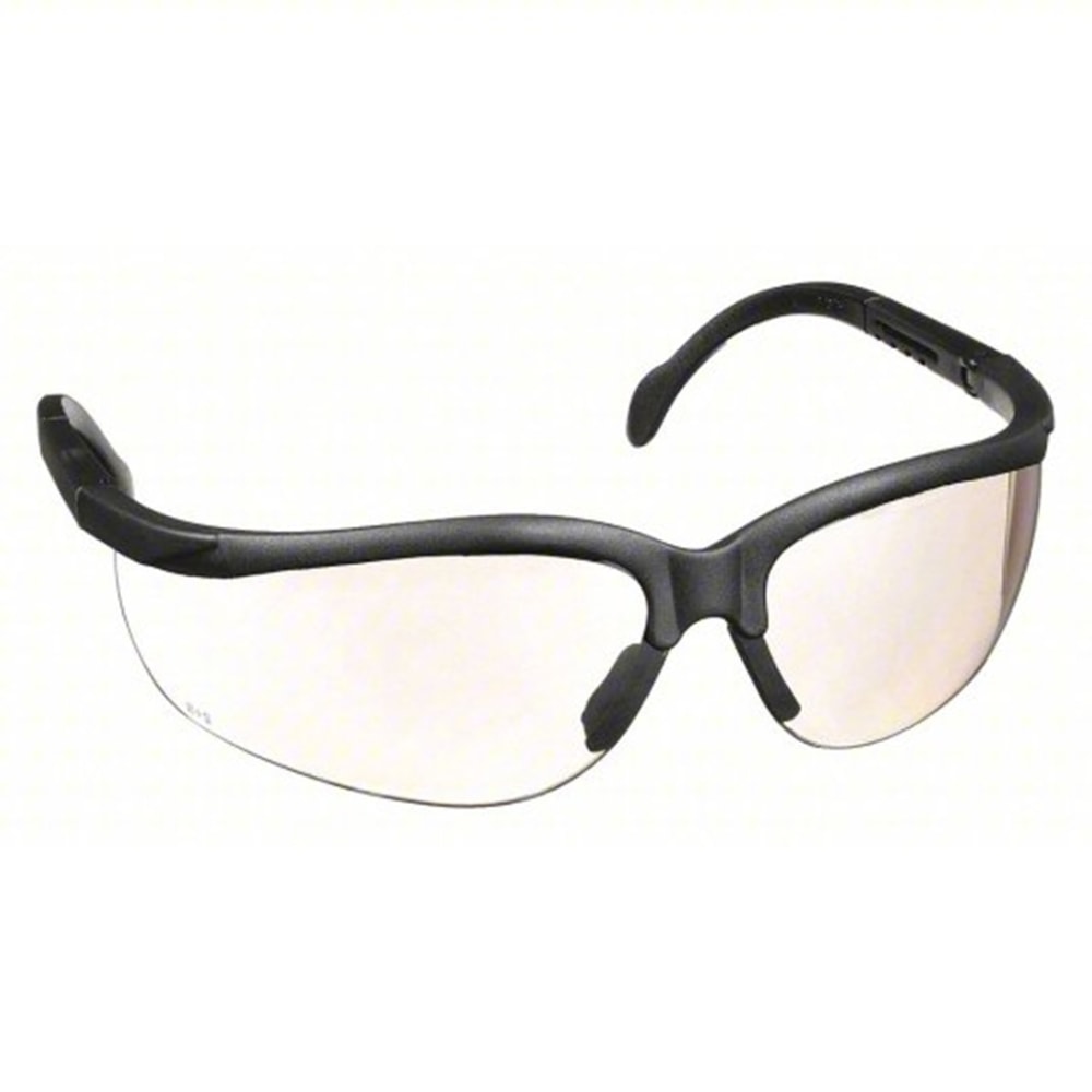 Radians Safety Glasses, One Size, Black/Gray MPN:JR0190ID
