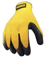 General Purpose Work Gloves: Large, Rubber Coated MPN:DPG70L
