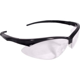 Radians® AP1-10 Rad-Apocalypse™ Half Frame Safety Glasses Clear Lens Black Frame AP1-10 - Pkg Qty 12