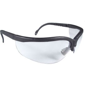 Radians® JR0111ID Journey™ Half Frame Safety Glasses Clear Anti-Fog Lens Black Frame JR0111ID - Pkg Qty 12