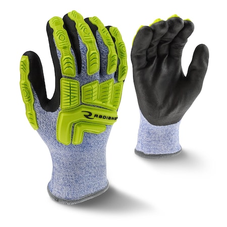 Radians 2 Ply 13 Ga Blue/White Nitrile Palm MPN:RWG604L