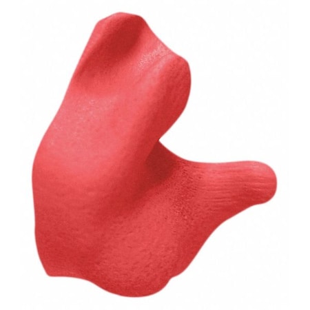 Custom Fit Reusable Silicone Molded Ear Plugs, Custom Fit Shape, 26 dB, Red MPN:CEP001-R