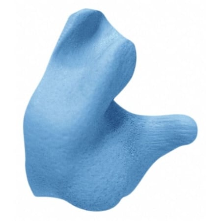 Custom Fit Reusable Silicone Molded Ear Plugs, Custom Fit Shape, 26 dB, Blue MPN:CEP002-B