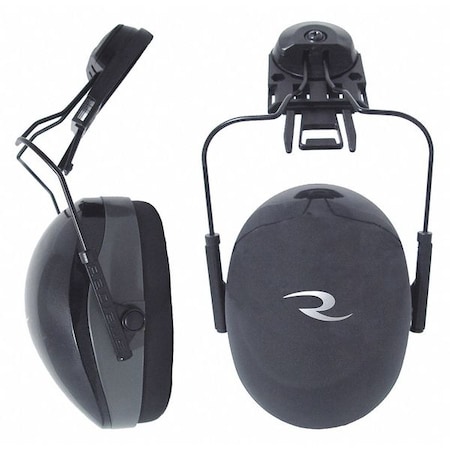 Hard Hat Mounted Ear Muffs, 26 dB NRR, General Purpose, Black MPN:CMT-26
