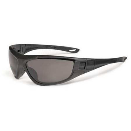 Cuatro, Safety Glasses, Anti-Fog & Anti-Scratch, Smoke Lens, Black Frame, Full-Frame MPN:CT1-21