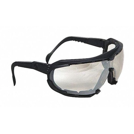 Safety Goggles, Clear Lens, Anti-Fog & Anti-Scratch, Foam Lined, Elastic Strap, Dagger Series MPN:DG1-11