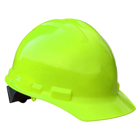 Hard Hat, HDPE, Type 1, Class E, Hi-Vis Green MPN:GHR4-GREEN-HV