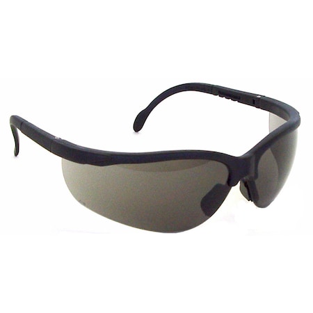 Journey, Welding Safety Glasses, Anti-Scratch, IRUV 5.0 Lens, Black Frame, Half-Frame MPN:JR0150ID