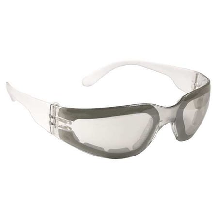 Mirage Foam, Safety Glasses, Anti-Fog & Anti-Scratch, Light Gray Lens, Clear Frame, Full-Frame MPN:MRF191ID