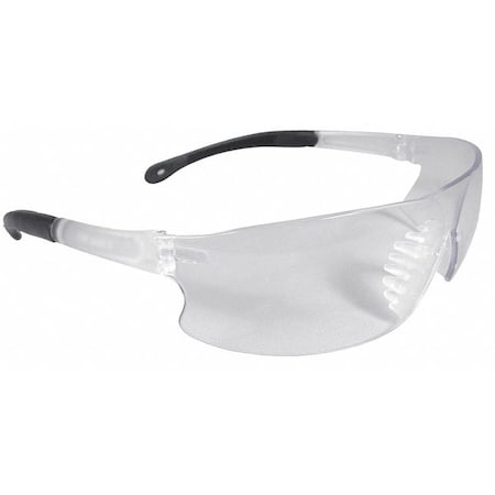Rad-Sequel, Safety Glasses, Anti-Fog & Anti-Scratch, Clear Lens, Clear Frame, Frameless MPN:RS1-11