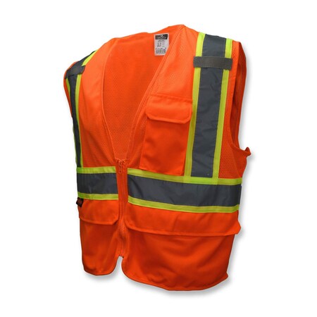 Vest, CL2, HV Orange, 5X MPN:SV272-2ZOM-5X
