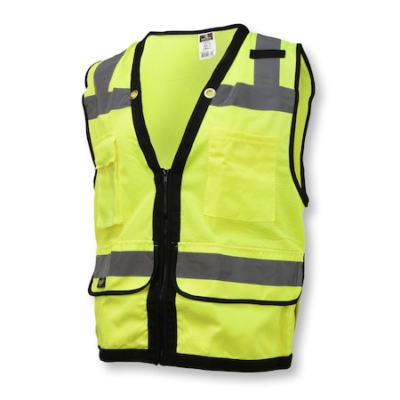Radians SV59Z Type R Class 2 Heavy Duty, 100% Polyester Mesh and 100% Polyester Woven Twill, Size 2X MPN:SV59Z-2ZGD-2X