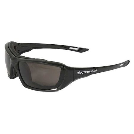 Extremis, Safety Glasses, Anti-Fog, Smoke Lens, Black Frame, Full-Frame MPN:XT1-21