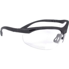 Radians® CH1-115 Cheaters™ Bi-Focal Safety Glasses Clear 1.5 Lens Black Frame CH1-115 - Pkg Qty 12