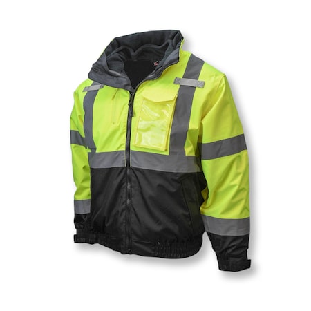 3-IN-1 Dlx Hv Bomb Jkt-Grn/Blk Bottom-L MPN:SJ210B-3ZGS-L