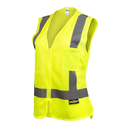 WOMEN'S Econ 2 Pocket Vest Grn Mesh M MPN:SV2ZWGMM