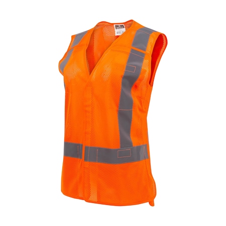WOMEN'S Breakaway Vest Orange Mesh Xl MPN:SV4WOMXL