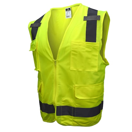 Surv TPR/CL2 Sol/Mesh Safety Vest-Grn-Xl MPN:SV7GXL