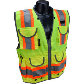 Radians® Type R Class 2 Heavy Duty Engineer Vest Green XL SV55-2ZGD-XL SV55-2ZGD-XL