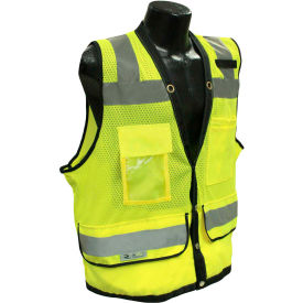 Radians® Type R Class 2 Heavy Duty Surveyor Safety Vest Snap M Green SV59-2ZGD-M SV59-2ZGD-M