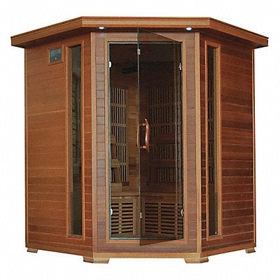 Sauna Corner 4 ppl Carbon Heater Cedar MPN:BSA1320
