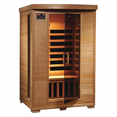 Sauna Std 2 ppl Carbon Heater Hemlock MPN:BSA2409
