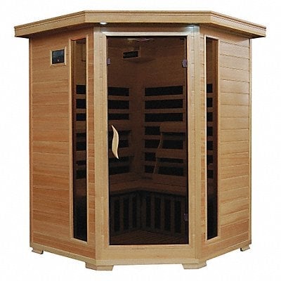 Sauna Corner 3 ppl Carbon Heater Hemlock MPN:BSA2412