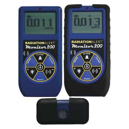 Radiation Survey Meter, LCD, NIST MPN:MONITOR 200