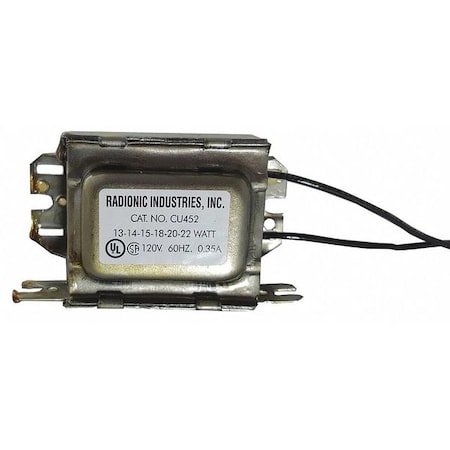 Ballast, 14-15-20-22W, 14in x 17 in Leads MPN:CU452