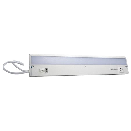 LEDUnderCab Lighting, 22in, Plug-In, 726lm MPN:G22-WH-CP-CO-U