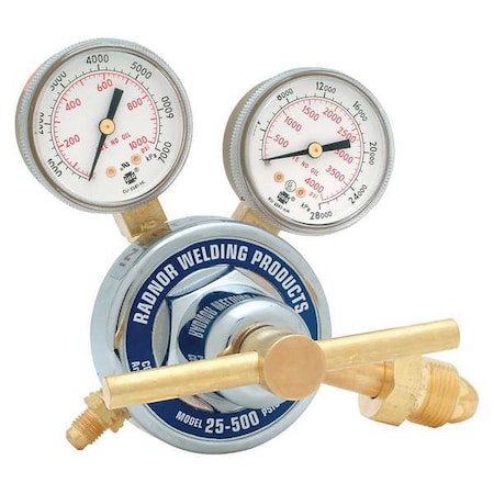 Gas Regulator, Acetylene, Single Stage, 0.885