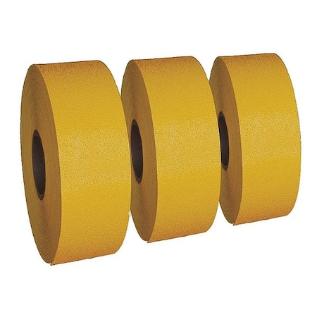 Preformed Thermoplastic Pavement Markings, Thermoplastic, 30 ft Length, 4 in Width, Yellow MPN:PR-TH-3505