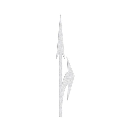 Preformed Thermoplastic Pavement Markings, Thermoplastic, 20 ft Length, 43 in Width, White MPN:PR-TH-3534