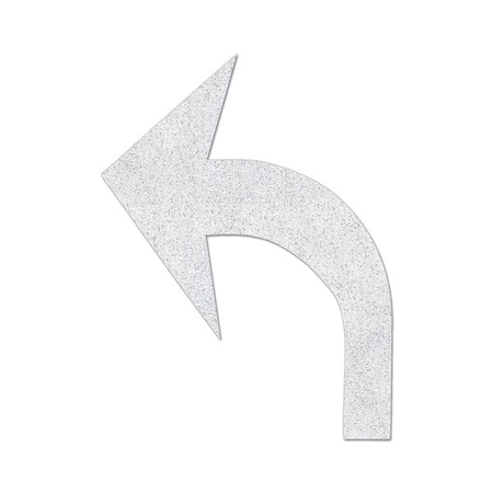 Preformed Thermoplastic Pavement Markings, Thermoplastic, 8 ft Length, 6 1/8 ft Width, White MPN:PR-TH-3544