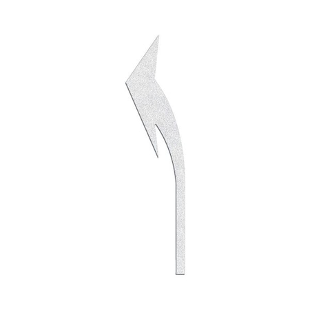 Preformed Thermoplastic Pavement Markings, Thermoplastic, 12 ft Length, 3 ft Width, White MPN:PR-TH-3556