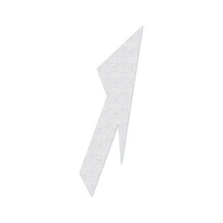 Preformed Thermoplastic Pavement Markings, Thermoplastic, 18 ft Length, 5 1/2 ft Width, White MPN:PR-TH-3565