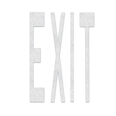 Preformed Thermoplastic Pavement Markings, Thermoplastic, 8 ft Length, 5 1/8 ft Width, White MPN:PR-TH-3608