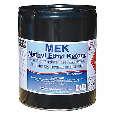 MEK Paint Thinner Reducer Solvent 5 gal MPN:S-41CN