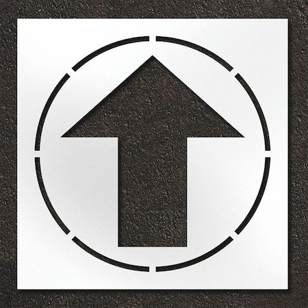 Pavement Stencil, Straight Arrow, STL-108-14808 MPN:STL-108-14808