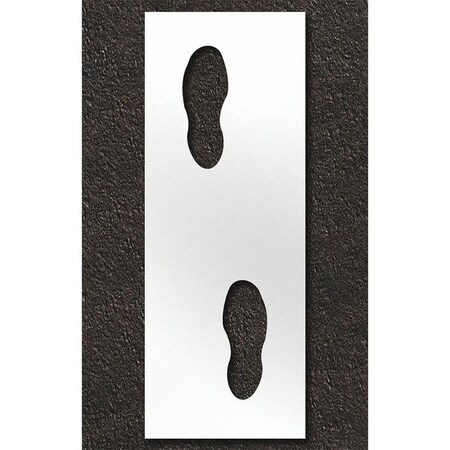 Pavement Stencil, Foot Steps, STL-108-14814 MPN:STL-108-14814