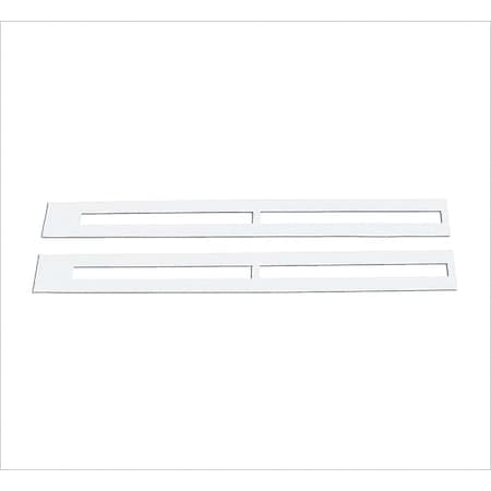 Pavement Stencil, Symbol, Line, 4 in Character Height, Not Applicable Font, Polyethylene, Clear MPN:STL-108-5060
