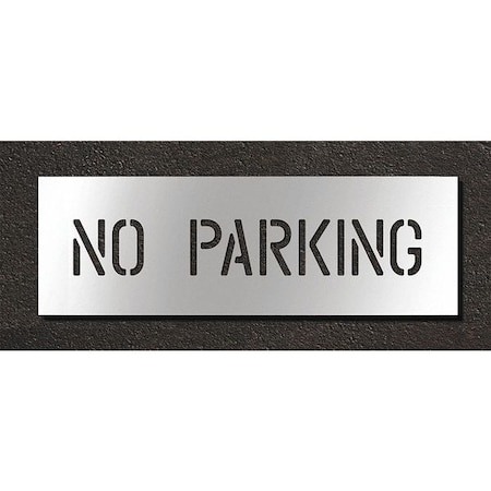 Pavement Stencil, No Parking, STL-108-70432 MPN:STL-108-70432