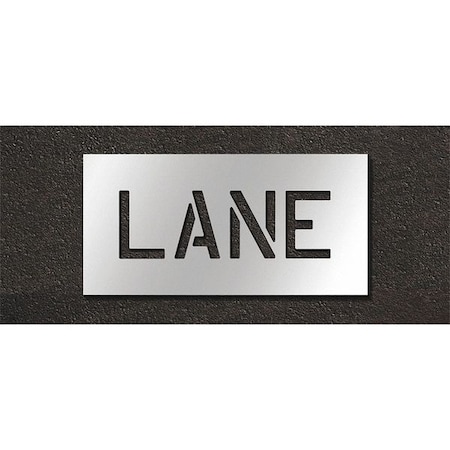Pavement Stencil, Lane, STL-108-70602 MPN:STL-108-70602