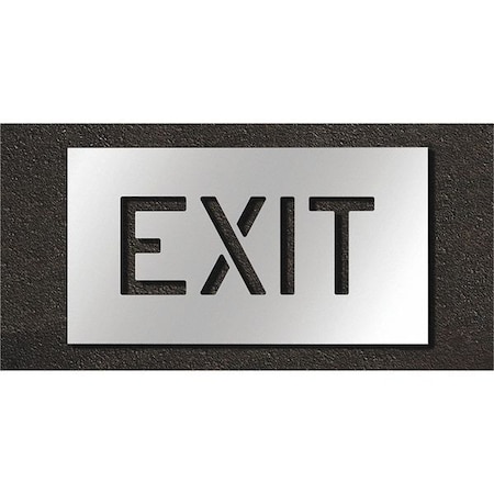 Pavement Stencil, Exit, STL-108-70605 MPN:STL-108-70605