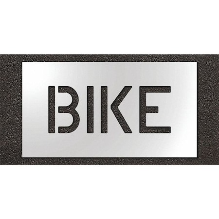 Pavement Stencil, Bike, STL-108-70617 MPN:STL-108-70617