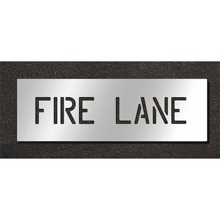 Pavement Stencil, Fire Lane, STL-108-70631 MPN:STL-108-70631